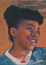 Stranger Things Season 2 Sketch Card by Carlos Cabaleiro of Erica Sinclair