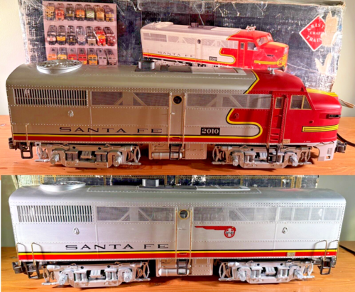 Aristocraft Diesel Santa Fe ALCO FA-1 and FB-1 both units powered