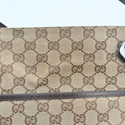 Gucci ハンドバッグ ベージュ/ブラック グッチ(GUCCI)のバッグ | ブランド通販 X-SELL エクセル