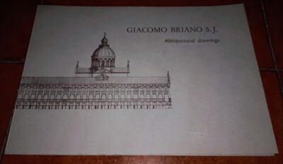 Bury Giacomo Briano Da Modena S.J Architectural Drawings Catalogue Radaeli