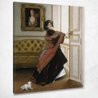 Du wirst mit mir ausgehen, Fido Alfred Stevens, stal96 Leinwandbild