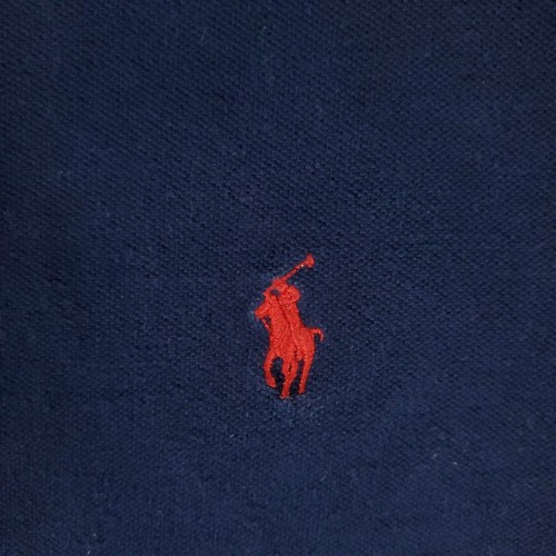 Polo Ralph Lauren Para Hombre Talla Pequeña Azul Poni Informal Manga Corta * - Imagen 3 de 7