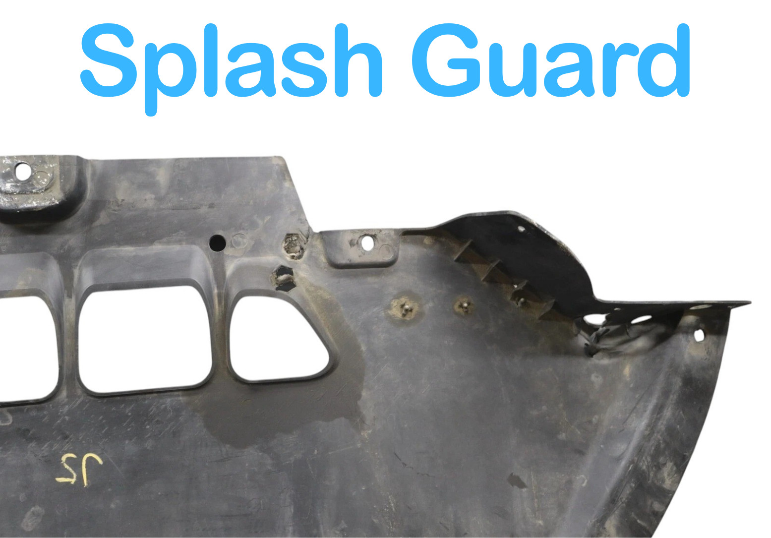14-19 Maserati Ghibli Front Bottom Engine Forward Cover Splash Shield Panel Oem