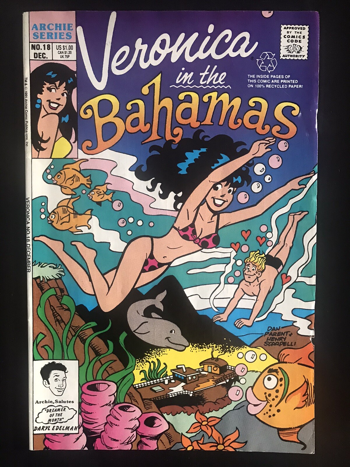 Veronica in the Bahamas #18 Archie Publications Comic Book