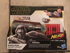 Nerf Star Wars The Mandalorian Rocket Gauntlet Blaster Hasbro Complete in Box