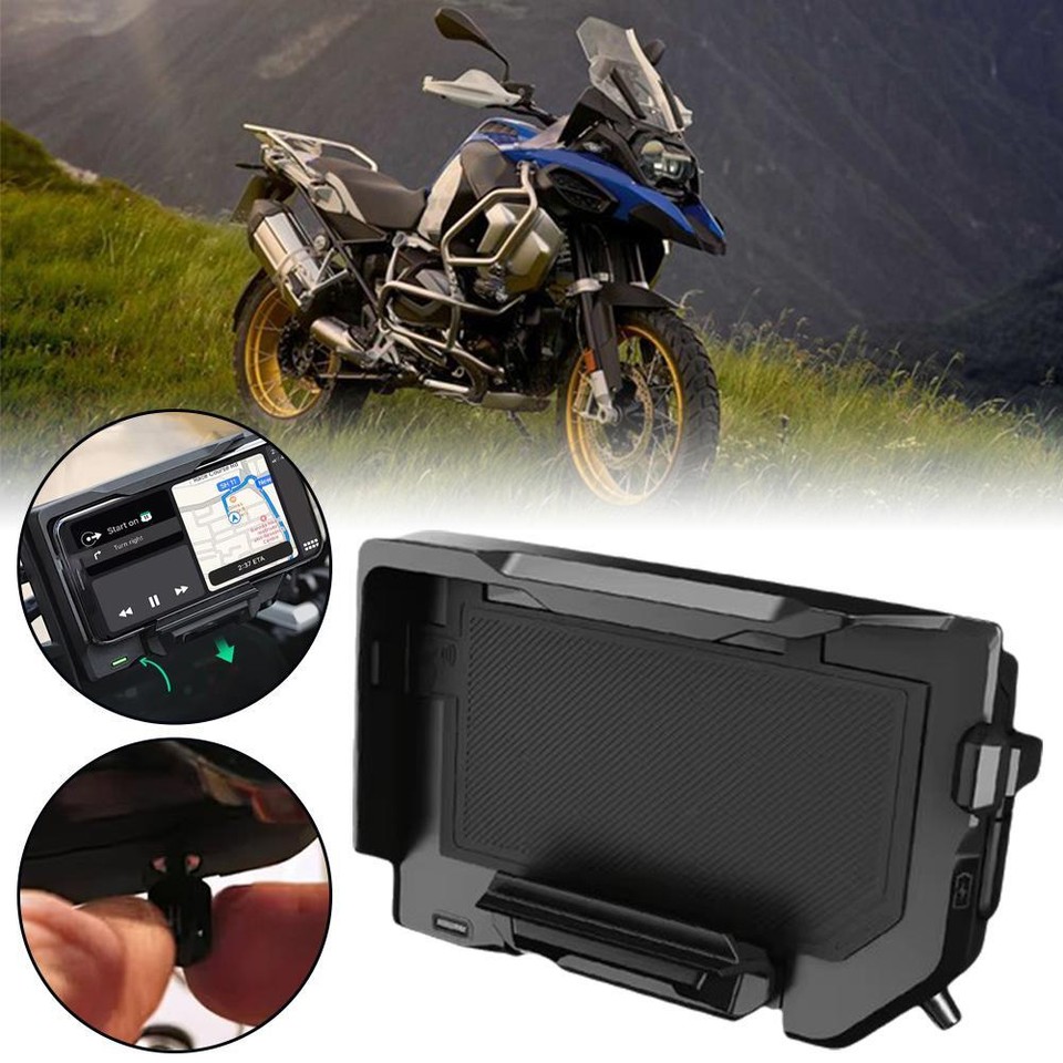 For BMW R1250GS Motorcycle Wireless Charger GPS Mobile Phone Navigation