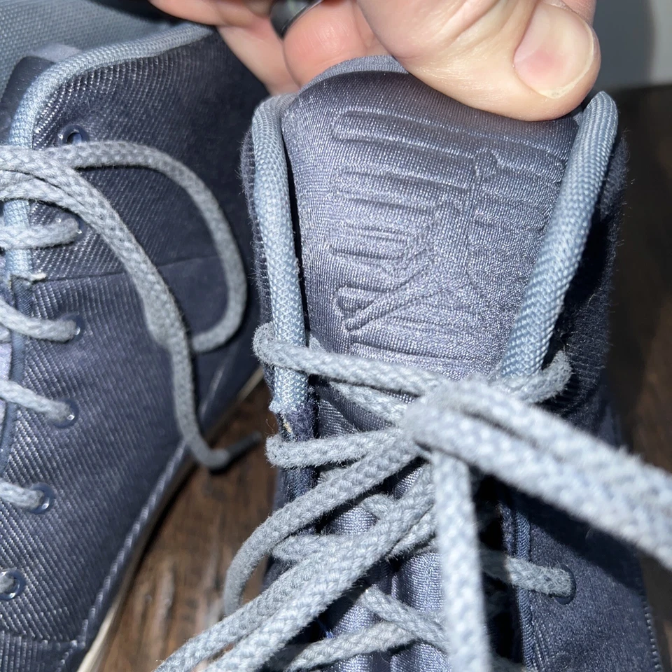 Nike Air Jordan V.9 Crecido Medio Obsidiana/Azul Textil Zapatos Talla 9.5 453930 401 Foto 4 de 4