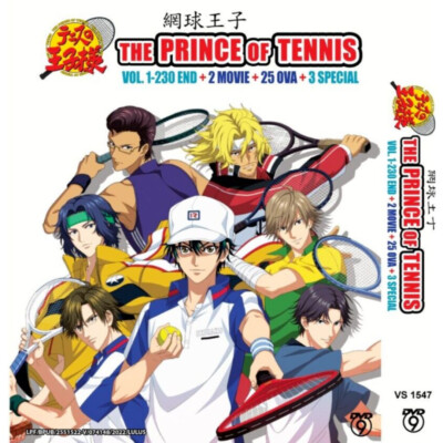 Prince Of Tennis Complete Boxset (Vol.1-230 END & 2 Movies) Anime