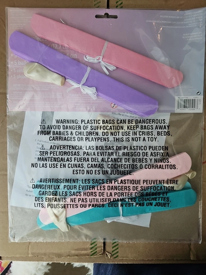 Shimmering Mermaids Little Kids Birthday Party Centerpiece Table Decorating Kit - Image 4 of 4