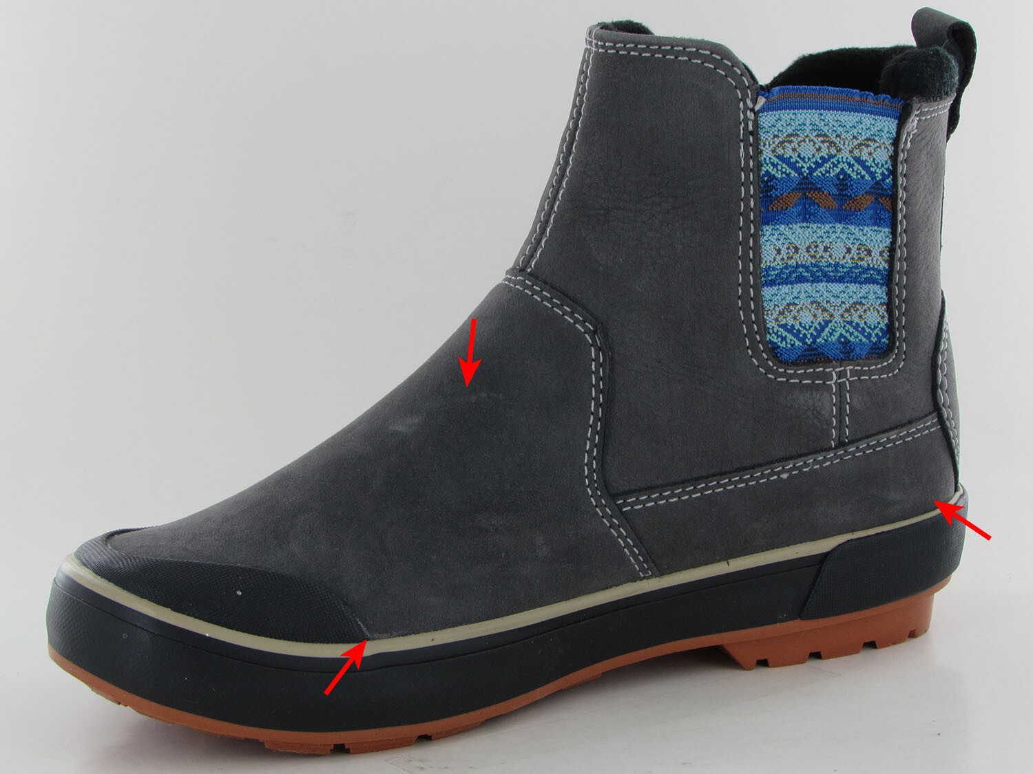 $120 Keen Womens Elsa II Chelsea Waterproof Boot Shoes, Steel Grey/Raven,  US 8 191190174043 | eBay