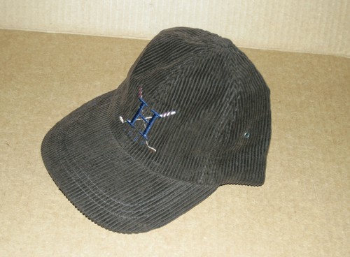 Golf Club Logo Cap Brown Corduroy 