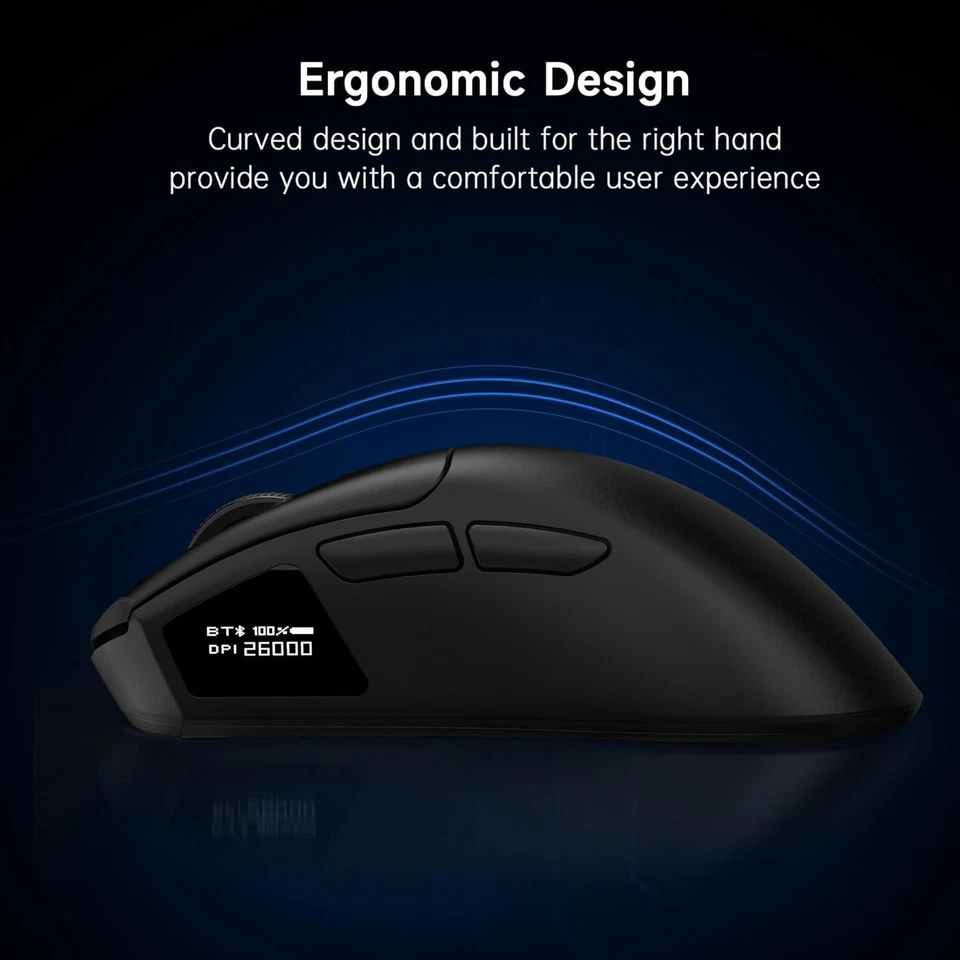 Wireless Bluetooth Gaming Mouse - 26000 DPI, Ultra-Lightweight 2.4GHz - Image 2 of 4