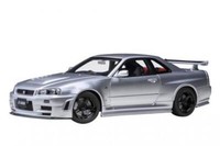 Autoart 1/18 Nissan Skyline Nismo R34 GT-R Z-Tune 77461 Silber Neu