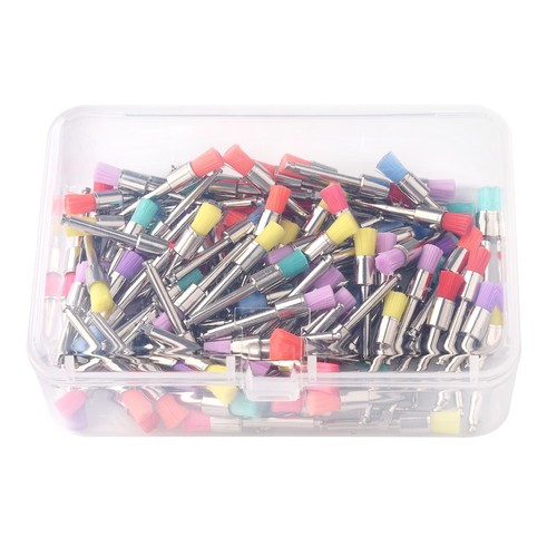 Dental Weiß & Bunt Prophy Polierbürste Nylon Flach Riegel & Konisch Typ - Bild 4 von 23