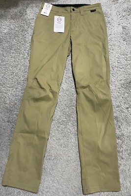 Wrangler ATG Tan Pants Women's 8 Tall Slim Fit Utility 30x32 10LA110EW NWT