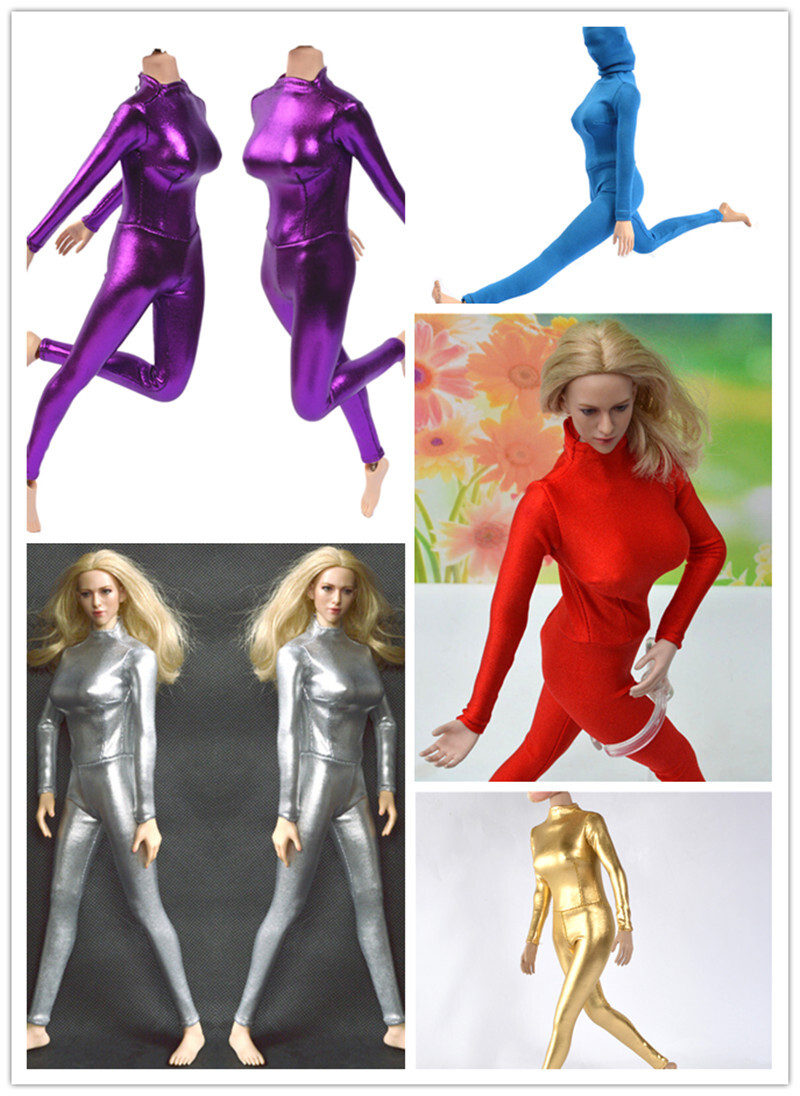1/6 Scale Clothes Bodysuit Model for 12