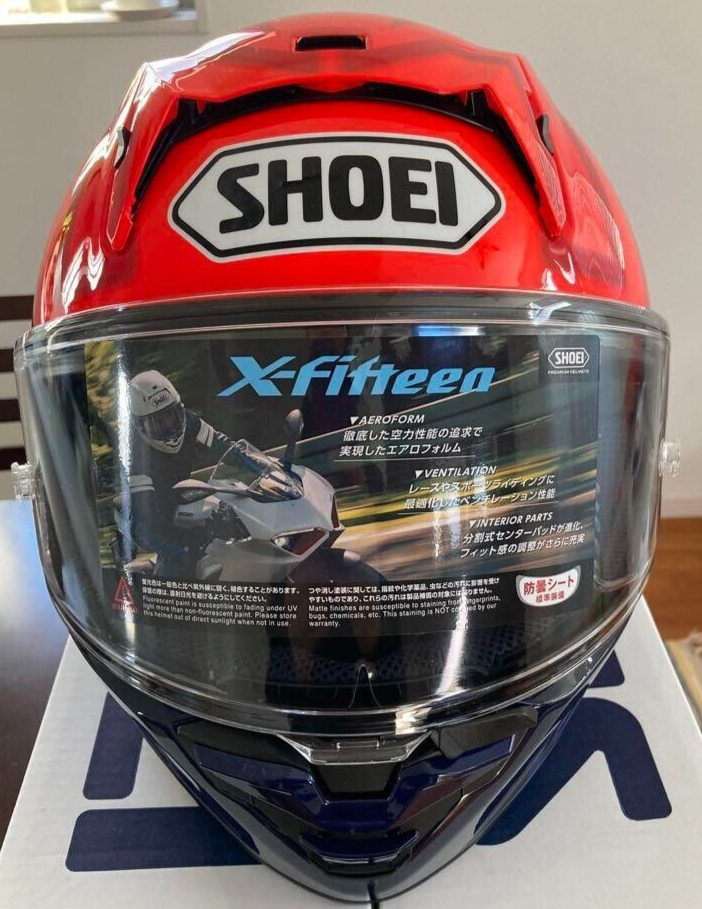 SHOEI X-Fifteen X-15 MARQUEZ 7 TC-1 L Size 59~60cm / Red Blue 