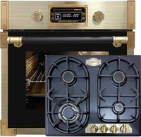 Kaiser Eh 6427 Ad Pyrolyse Einbaubackofen +Gaskochfeld 60 Cm