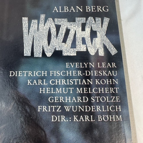 Wozzeck Alan Berg Karl Böhm EX 2LP+Book Box Set 1965 - Picture 11 of 13