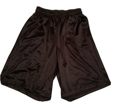 BCG Shorts Boys Medium Black Polyester Elastic Waist Two Pockets Sho587i 
