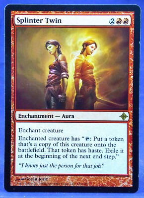 Splinter Twin - MTG - Rise of the Eldrazi - NM/LP Very Good