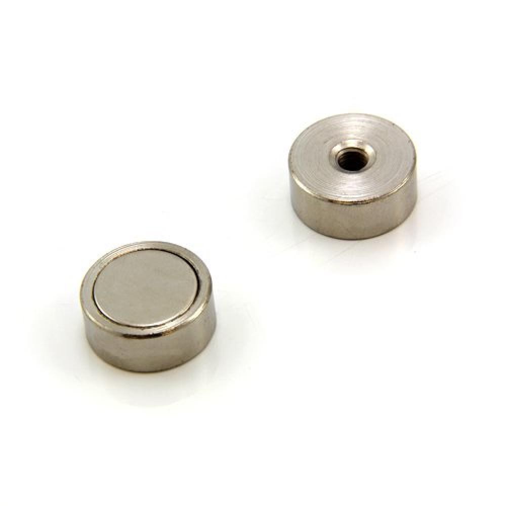 (TG. 19 mm diametro x 8 mm spesso) first4magnets F606-1 - Magnete al neodimio, 1