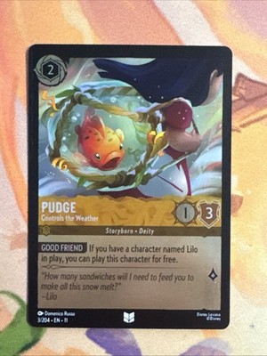 Pudge - Controls the Weather 3/204 Winterspell Cold Foil