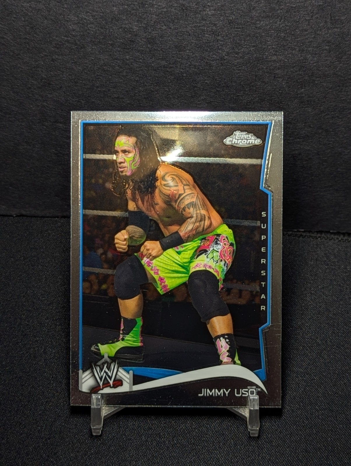 Jimmy Uso WWE Topps Chrome Wrestling Trading Card 2014 #74