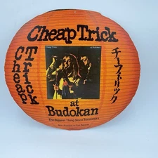 CHEAP TRICK BUDOKAN Original Record Store Display Mobile 1979 ROCK Music 15"x17"