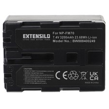 Akku für Sony DCR-PC9E DCR-TRV10 DCR-PC120E DCR-PC330 DCR-PC9 3200mAh 7,4V