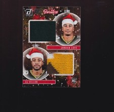 2020 Donruss Rookie Sweaters #SWD-GB  Jordan Love & AJ Dillon