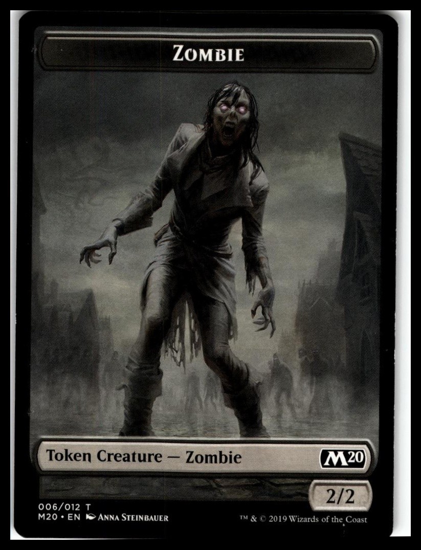 Eldritch Moon #5 Zombie Token (005)