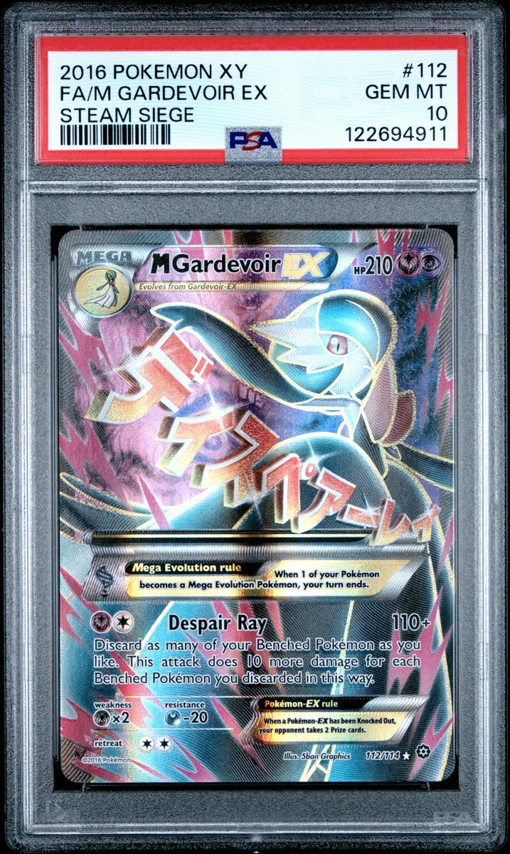 Pokémon TCG XY-Steam Siege Grade 10 Individual Collectible Card