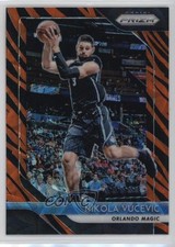2018-19 Panini Prizm Choice Tiger Stripes Prizm Nikola Vucevic #169