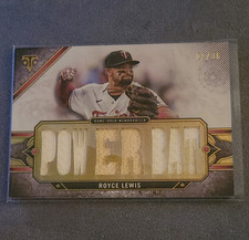 Topps 2024 Triple Threads Relics Royce Lewis Twins Memorabilia #TTR-ROY4 /36