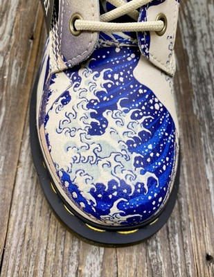 Dr. Martens 1460 The Met The Great Wave LIMITED EDITION Leather