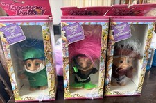 Treasure Trolls Wishstone Treasure Troll Doll Lot of 3 NIB Original Unopened