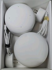 Google Nest WiFi Mesh Router Model H2D / WiFi Extender H2E Snow White