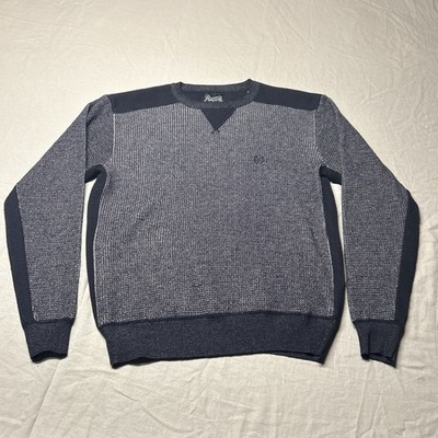 Rocawear Crewneck Sweatshirt Size Large Black Gray Y2K Hip Hop Street Roca Wear