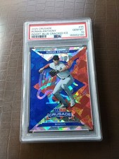 2025 CRUSADE #95 ROMAN ANTHONY BLUE CRACKED ICE PSA GEM MINT 10!!!