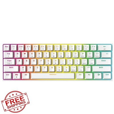 FANTECH MAXFIT61 RGB 60% Keyboard BlueSW-White