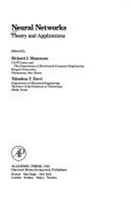 Neural Networks : Theory and Applications Hardcover
