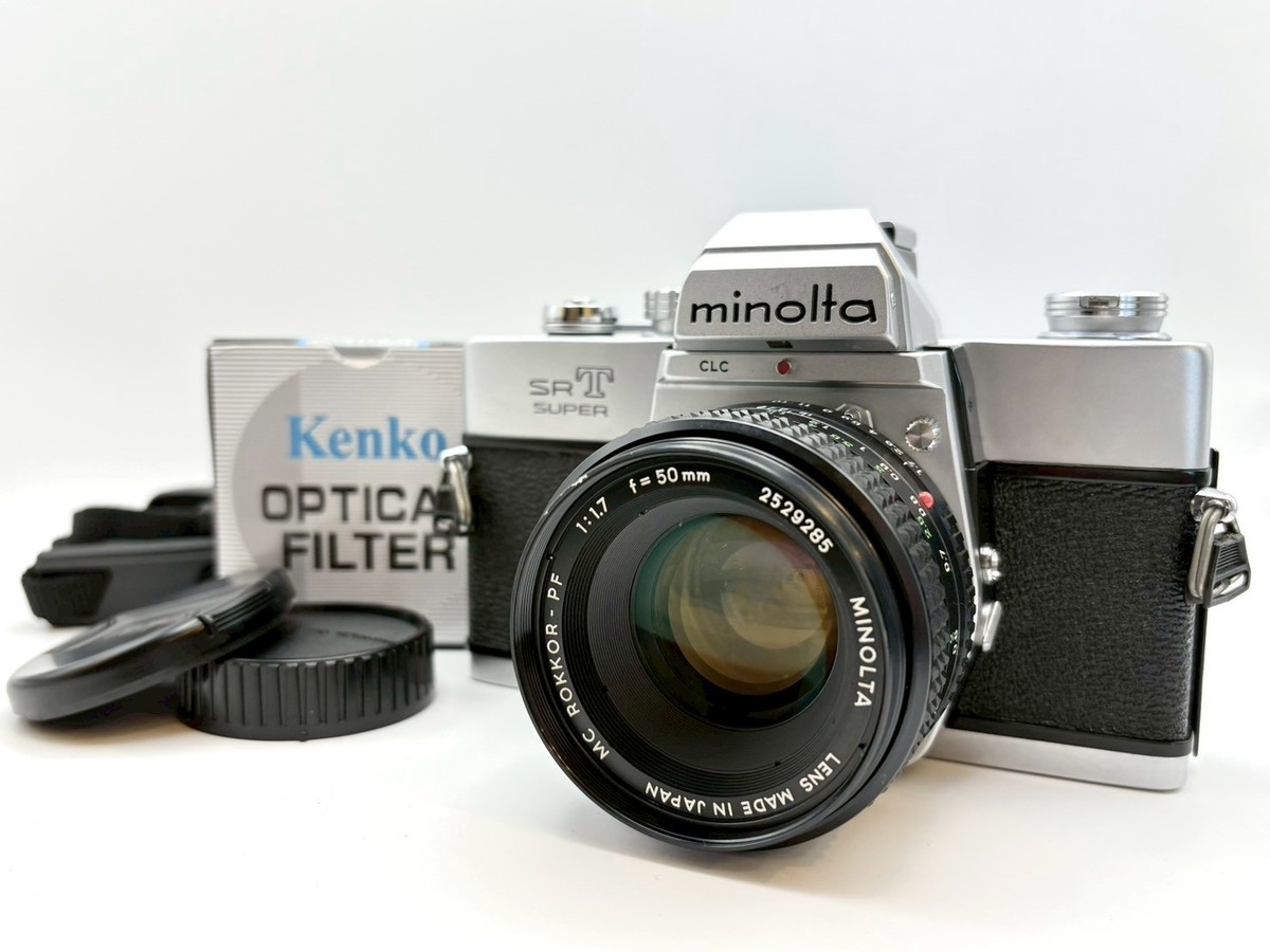 ミノルタ SRT SUPER & MC ROKKOR-PF 50mm #37 CLA'd![N MINT] Minolta SRT SUPER Film Camera + MC Rokkor-PF 50mm