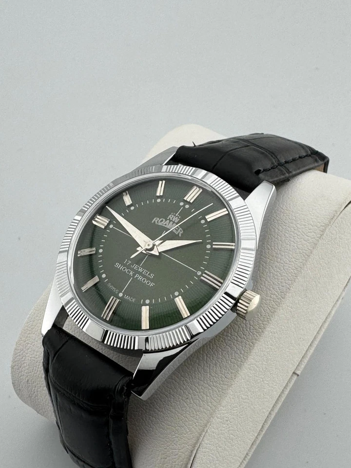 Reloj mecánico para hombre Roamer ST96 vintage raro Foto 3 de 4