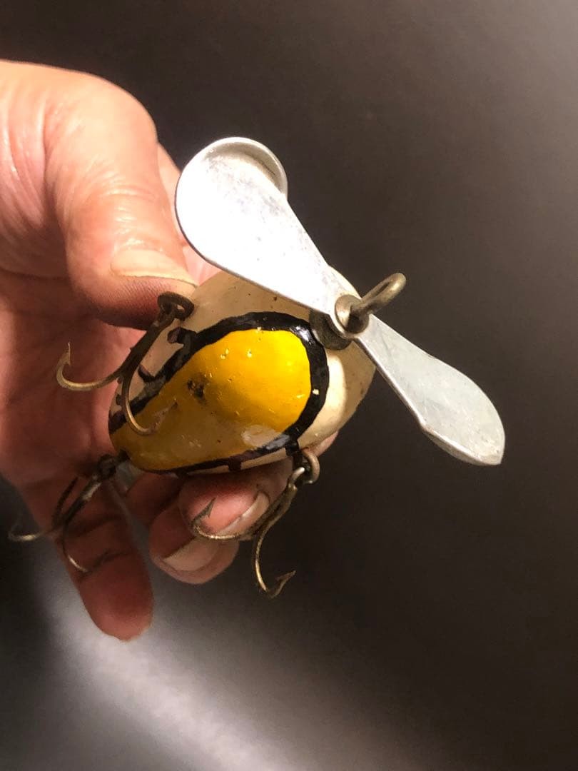 Heddon Jim Donnally Topwater Lure Wood Lure Rare Item - Image 3