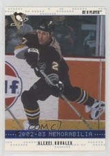2002-03 ITG Be A Player Memorabilia Sapphire 33/100 Alex Kovalev Alexei #46 b8c