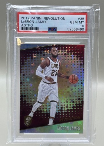 ‼️2017 Panini Revolution LeBron James PSA 10 Cleveland Cavaliers