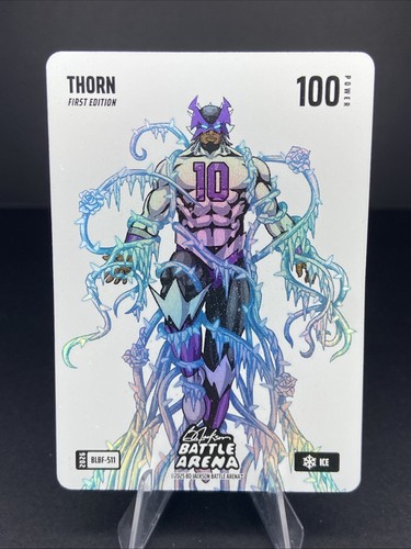 2026 Bo Jackson Battle Arena THORN Blizzard Battlefoil ICE BLBF-511 Derozen