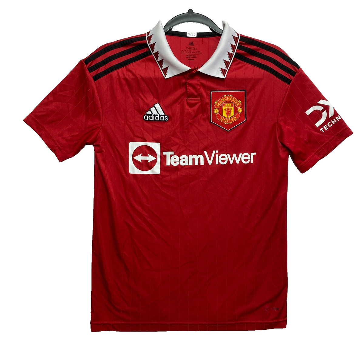 Manchester United Team Viewer Jersey Kids 13-14 Red Short Sleeve