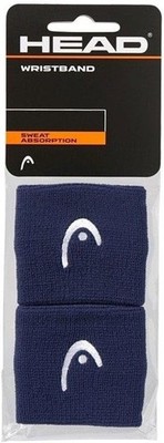 HEAD Schweißband Sport Tennis Zubehör Blau One Size 2.5 Zoll